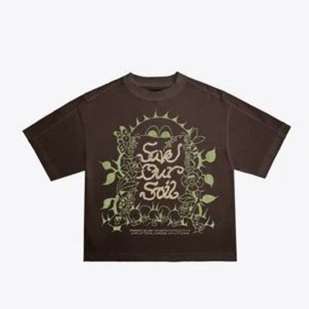 CHNGE Save Our Soil T-Shirt Mud Brown 4XL New With Tags